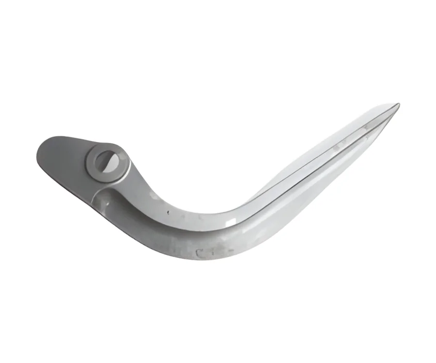 Curved cast arm