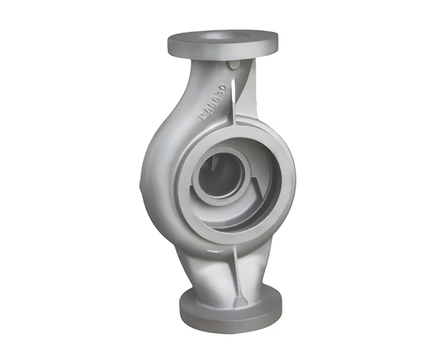 Cast pump casing