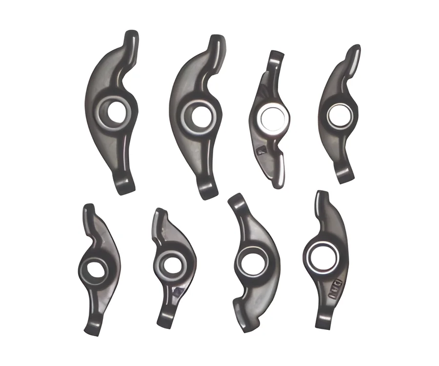 Eight cast rocker arms