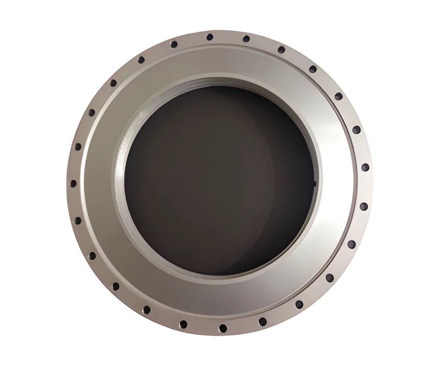 Machined cast ring with a bolt circle