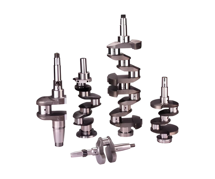Set of crankshafts in several sizes