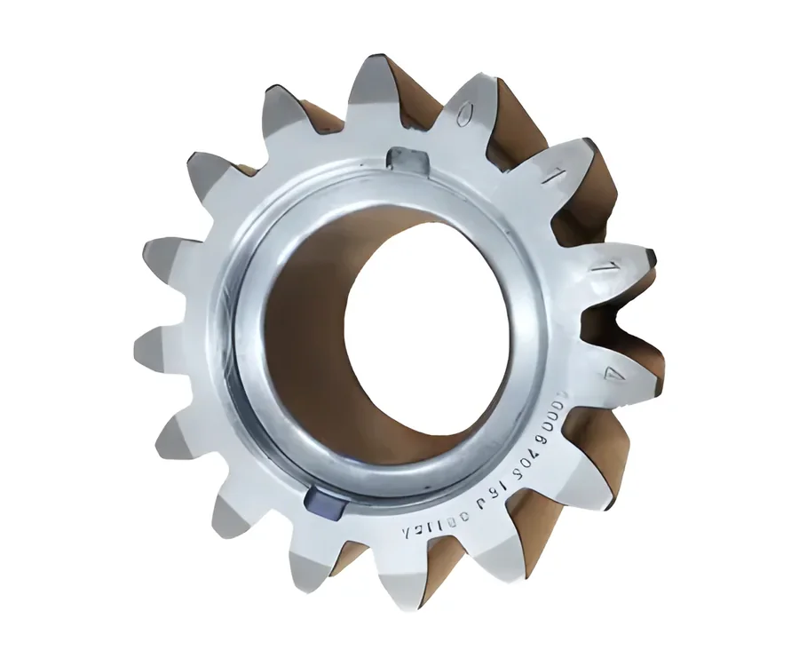 Helical precision gear