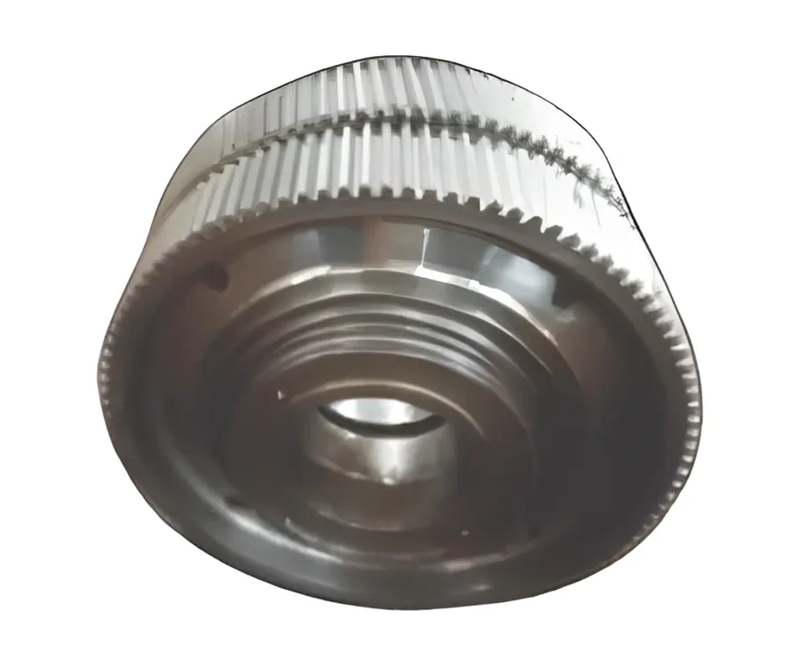 Finished precision gear from Anaya Enterprises' gear manufacturing line