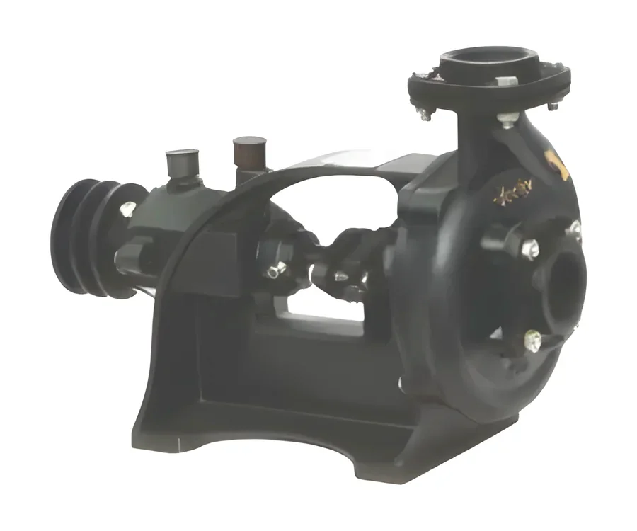 Assembled industrial pump ready for dispatch