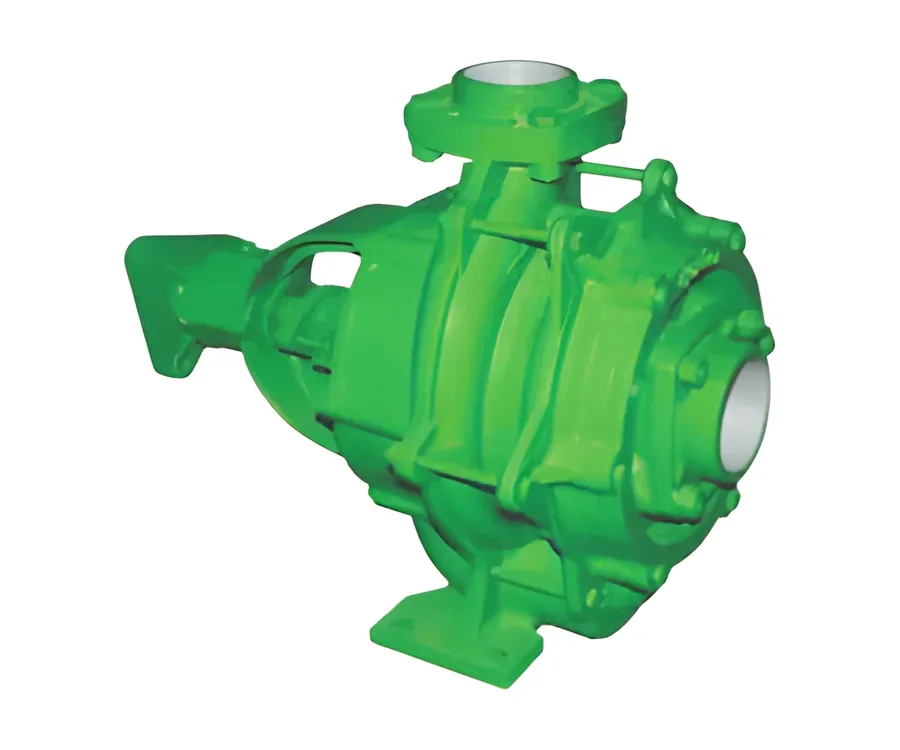 Assembled industrial pump ready for dispatch